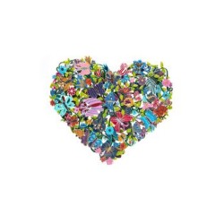 Yair Emanuel Heart Shape Wall Hanging Do... | Wall Hangings by Emanuel