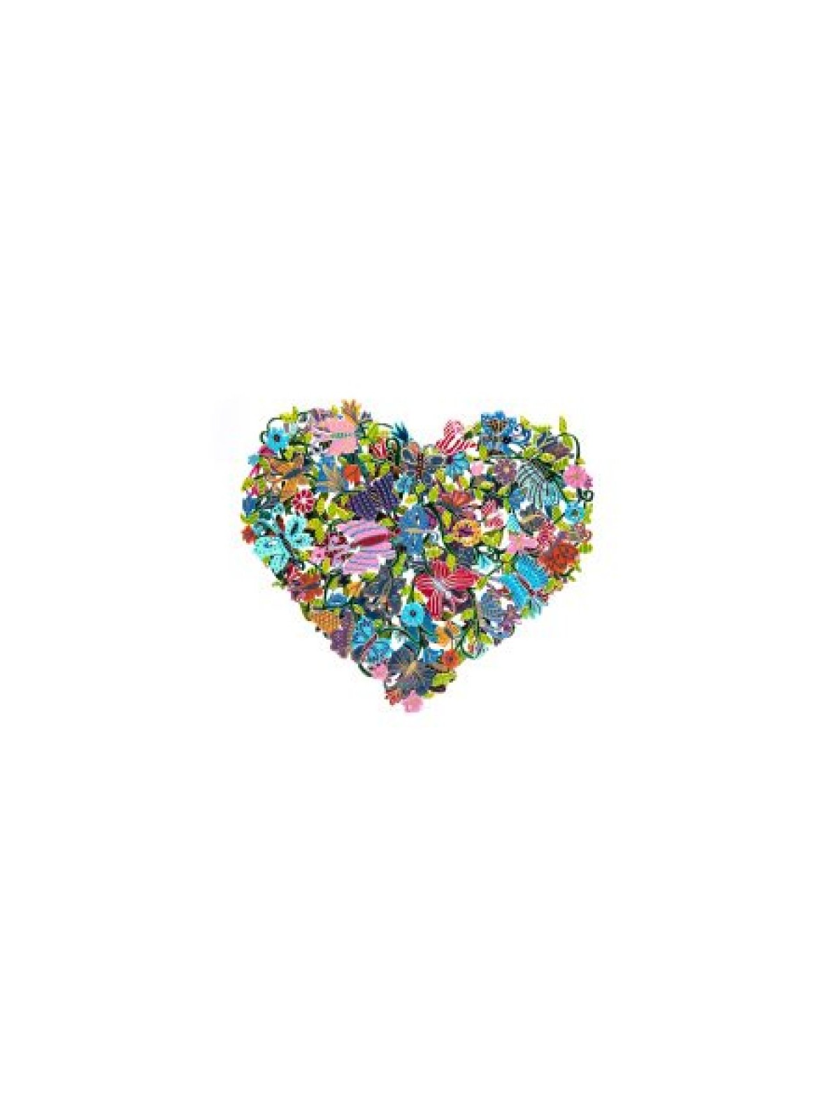 Yair Emanuel Heart Shape Wall Hanging Do... | Wall Hangings by Emanuel