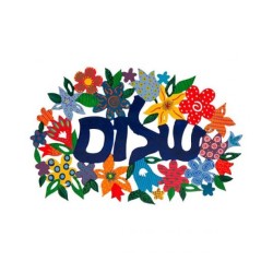 Yair Emanuel Metal Wall Hanging Floral D... | Wall Hangings by Emanuel