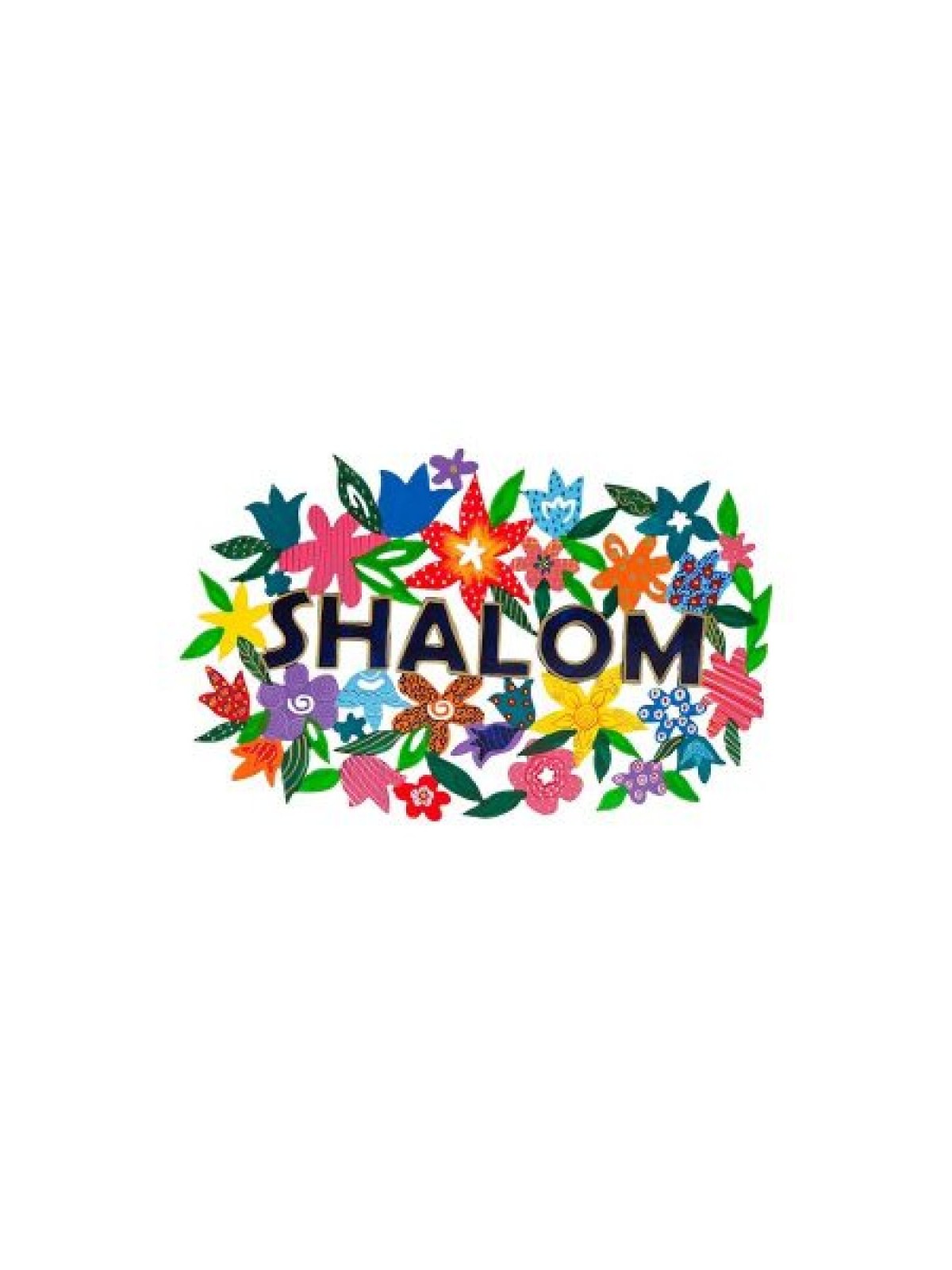 Yair Emanuel Metal Wall Hanging Floral D... | Wall Hangings by Emanuel