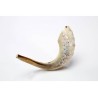 Decorated Hand Painted Rams Horn Shofar Decorat... | Decorated Shofars