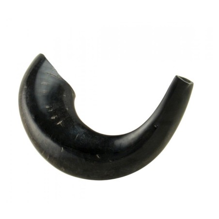 Medium Rams Horn Shofar with Dark Shades %96 Po... | Rams Horn Shofars