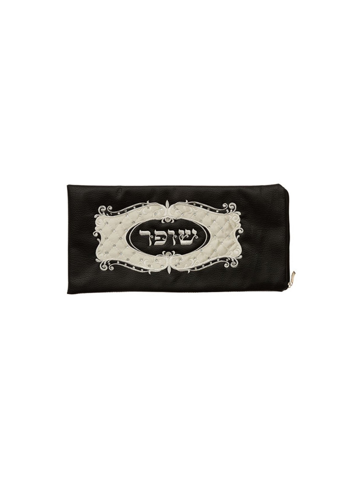 Faux Leather Rams Horn Shofar Pouch Bla... | Shofar Bags & accessories