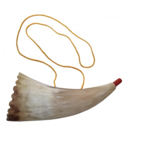 Childrens Real Sheep Horn Shofar with Plastic... | Rosh Hashanah Gifts
