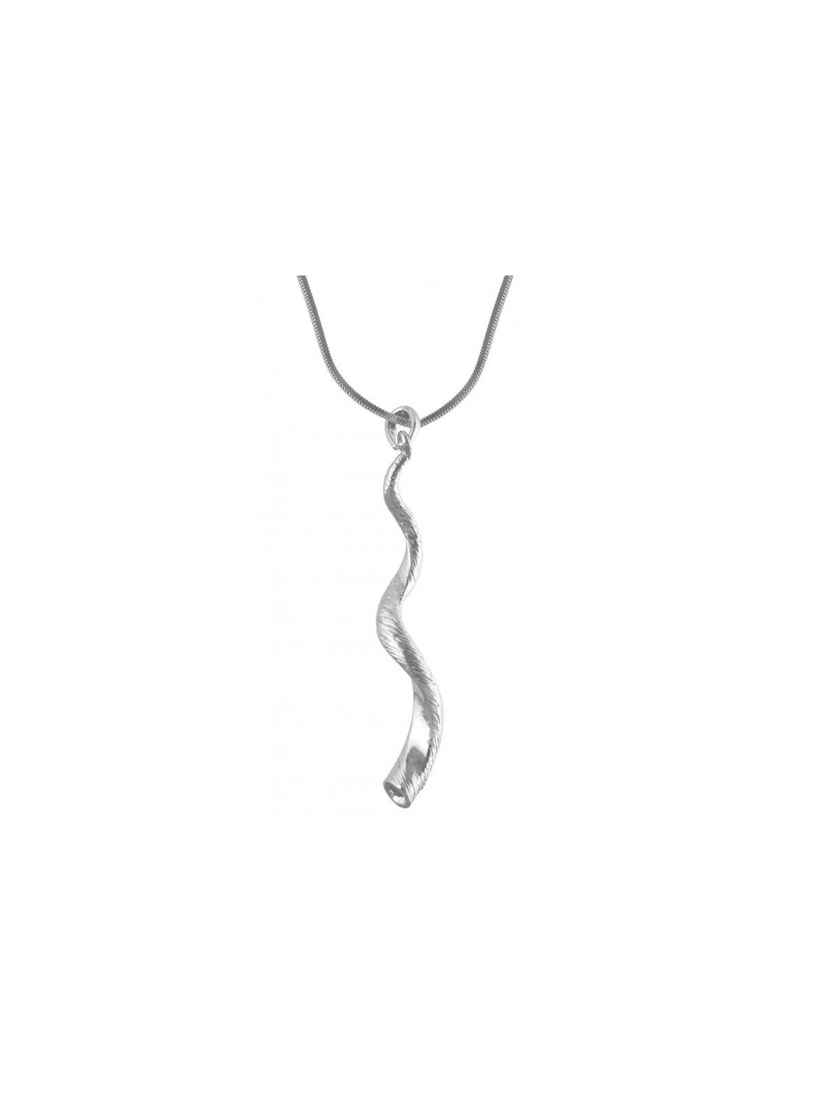 Silver Yemenite Shofar Necklace Pendant... | Shofar Bags & accessories