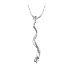 Silver Yemenite Shofar Necklace Pendant... | Shofar Bags & accessories