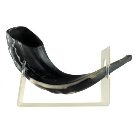 Support de Shofar en Lucite pour petit Shofar en corne de bélier de L... | Supports de Shofar