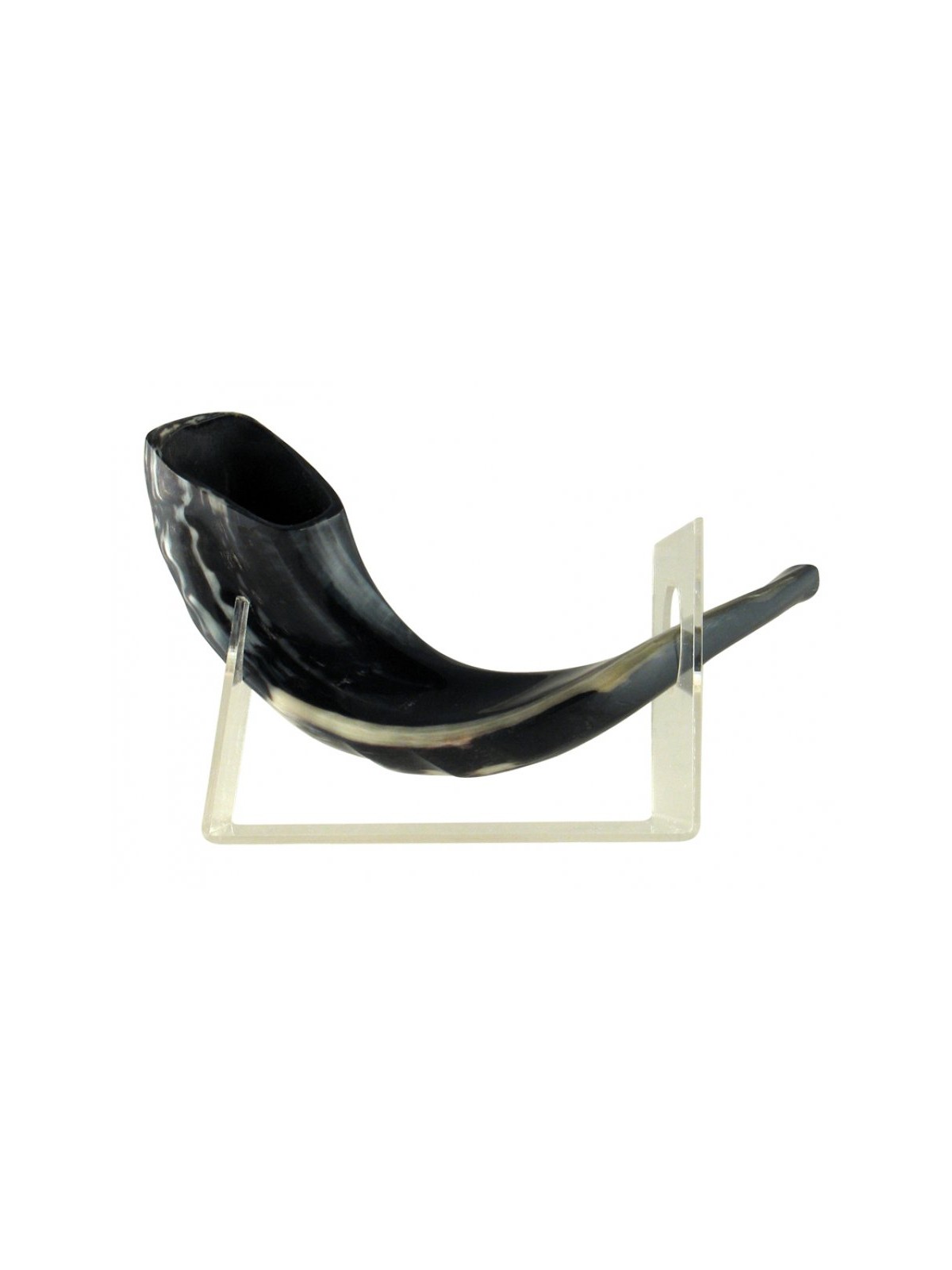 Lucite Shofar Stand for Small Rams Horn Shofar of L... | Shofar Stands