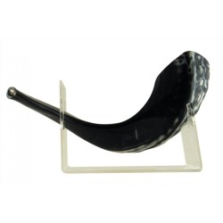 Lucite Shofar Stand for Small Rams Horn Shofar of L... | Shofar Stands