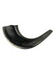 Petit Shofar en corne de bélier noir poli | Shofars en corne de bélier