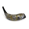 Decorative Rams Horn Shofar Gold and Silv... | Sterling Silver Shofars