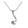 Silver Rams Horn Shofar Necklace Pendan... | Shofar Bags & accessories