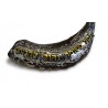 Decorative Rams Horn Shofar Gold and Silv... | Sterling Silver Shofars