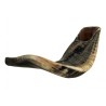 Large Black Rams Horn Shofar Natural | Rams Horn Shofars