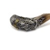 Decorative Rams Horn Shofar Gold and Silv... | Sterling Silver Shofars