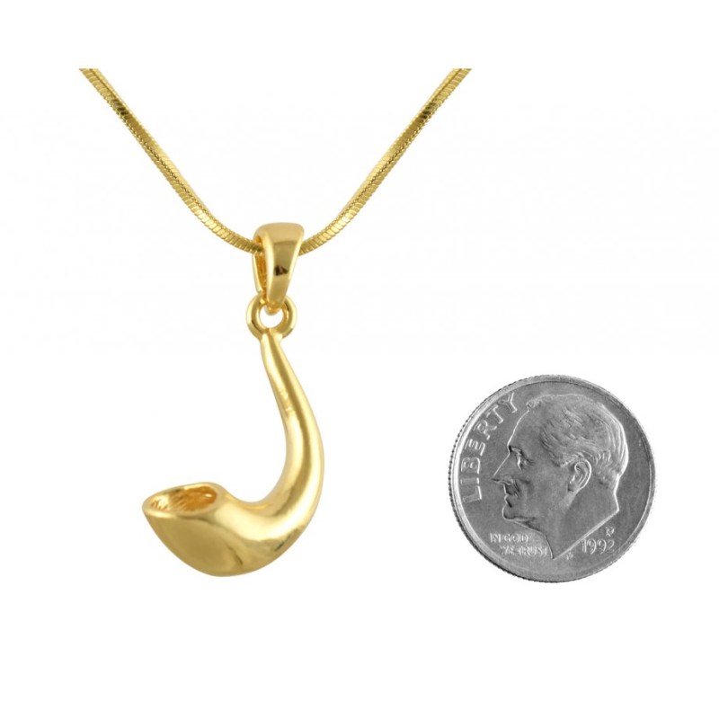 Collier pendentif plaqué rhodium Shofar... | Sacs et accessoires Shofar