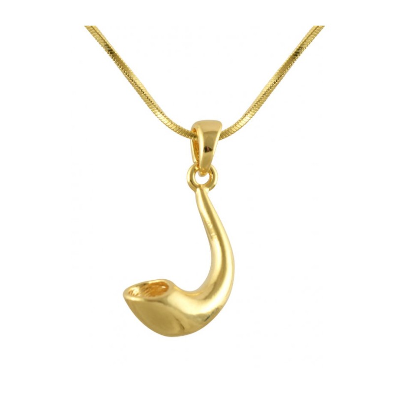 Collier pendentif plaqué rhodium Shofar... | Sacs et accessoires Shofar