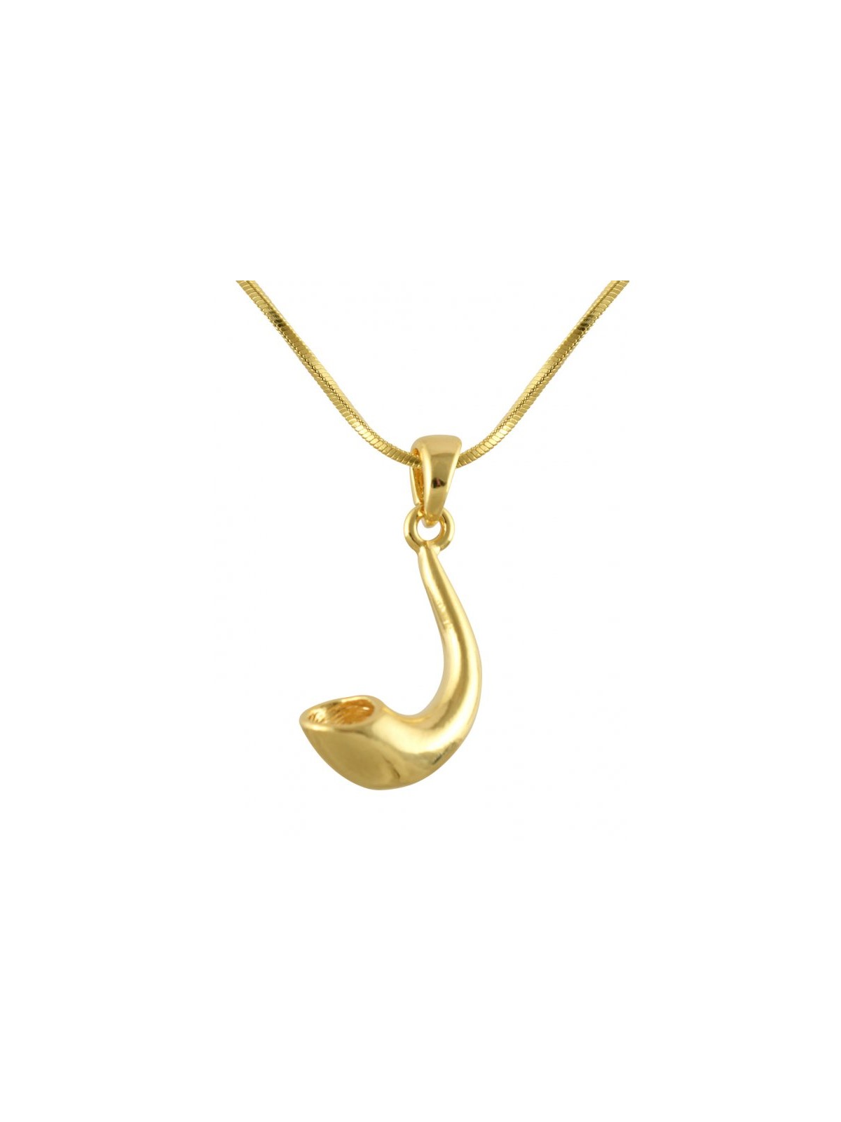 Collier pendentif plaqué rhodium Shofar... | Sacs et accessoires Shofar