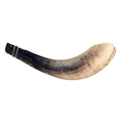 Rams Horn Shofar Moroccan Style Light Color wit... | Rams Horn Shofars