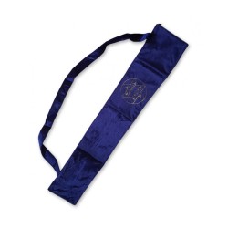 Yemenite Shofar Pouch Blue Velvet Gold ... | Shofar Bags & accessories