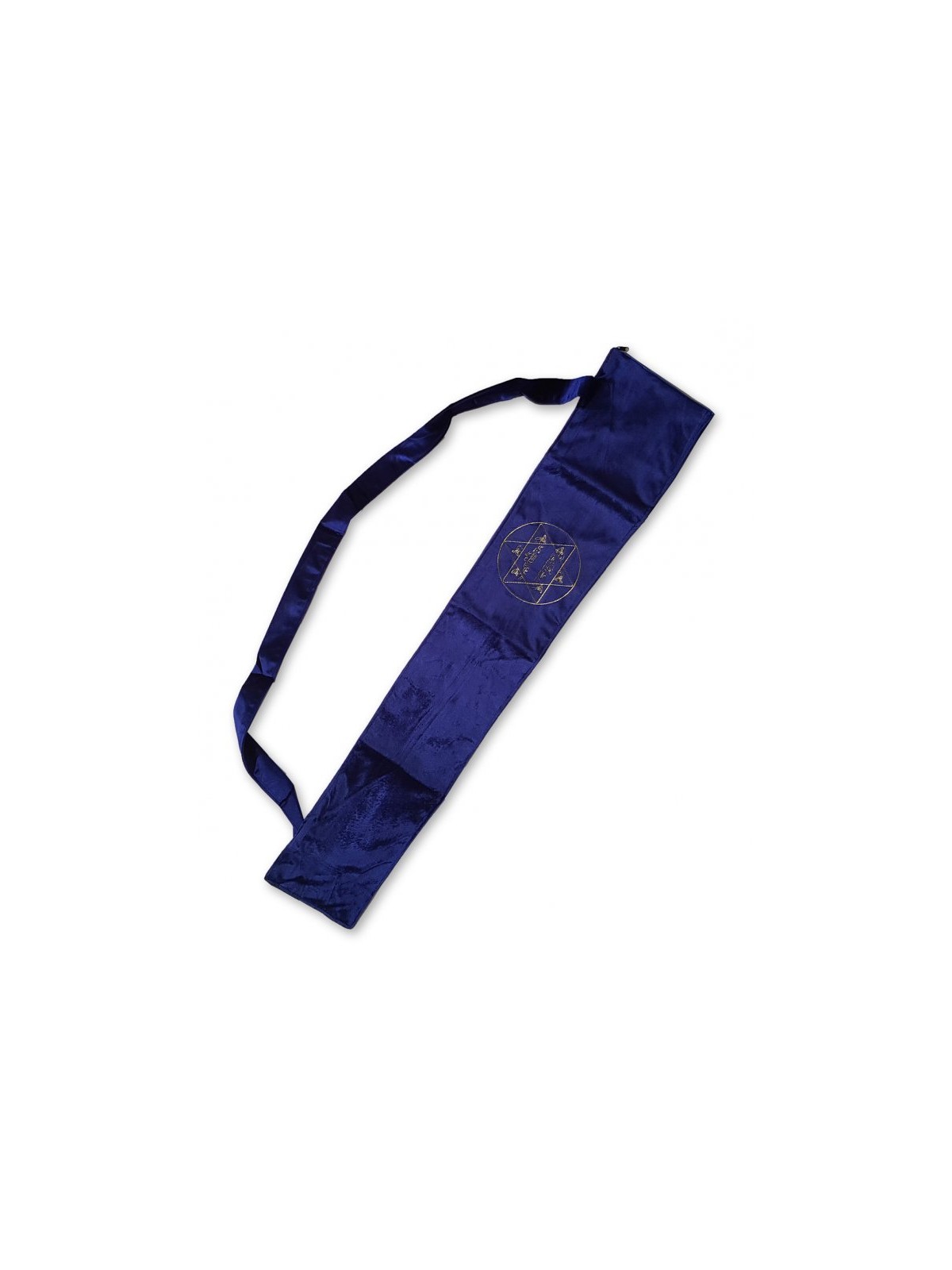 Yemenite Shofar Pouch Blue Velvet Gold ... | Shofar Bags & accessories