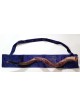 Yemenite Shofar Pouch Blue Velvet Gold ... | Shofar Bags & accessories