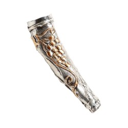 Decorative Yemenite Shofar Sterling Silve... | Sterling Silver Shofars