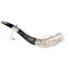 Anointing Sterling Silver Yemenite Shofar... | Sterling Silver Shofars