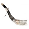 Anointing Sterling Silver Yemenite Shofar... | Sterling Silver Shofars