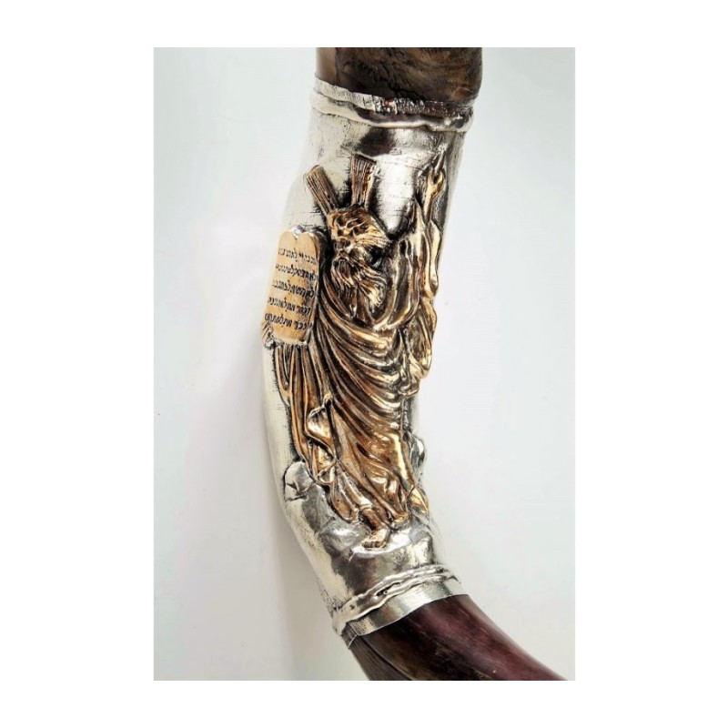 Yemenite Shofar Decorative Silver Plate M... | Sterling Silver Shofars
