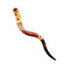 Pomegranate Design Yemenite Hand Painted Shofar | Yemenite Shofars