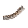 Decorative Yemenite Shofar with Sterling ... | Sterling Silver Shofars