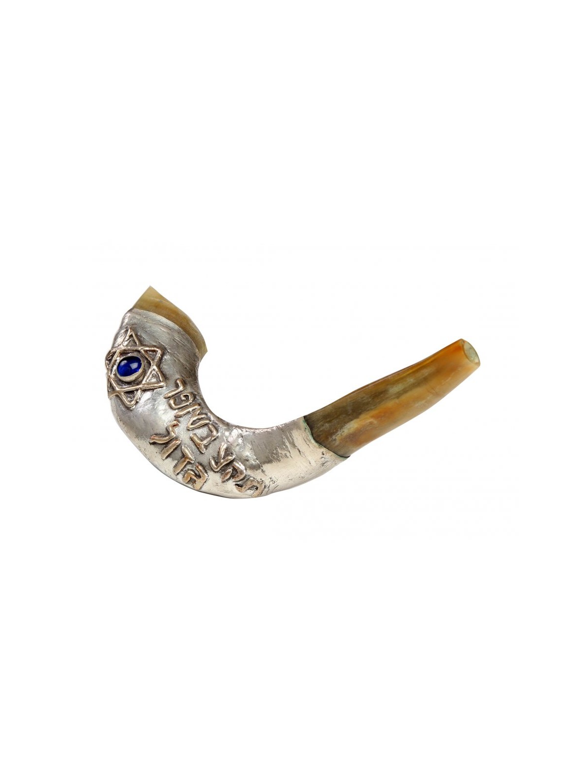 Sound the Great Shofar Blessing Silver Ra... | Sterling Silver Shofars