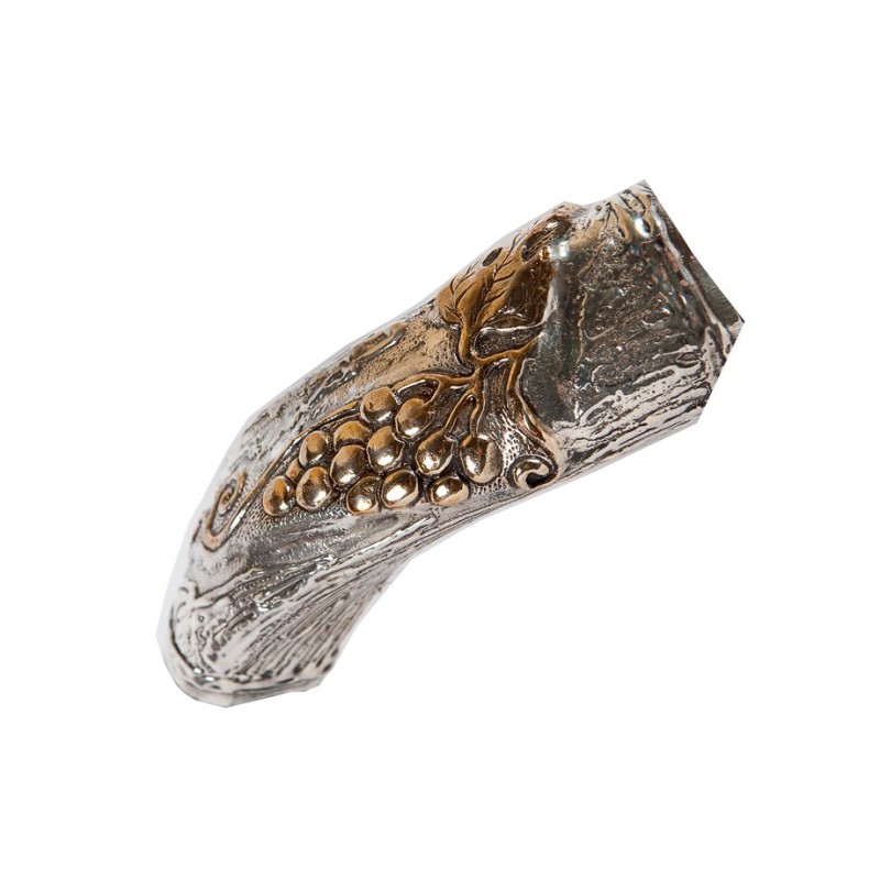 Seven Branch Menorah Sterling Silver Yeme... | Sterling Silver Shofars