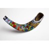 Jerusalem Hand Painted Rams Horn Shofar | Decorated Shofars