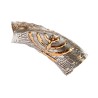Gold Color Menorah on Sterling Silver Yem... | Sterling Silver Shofars