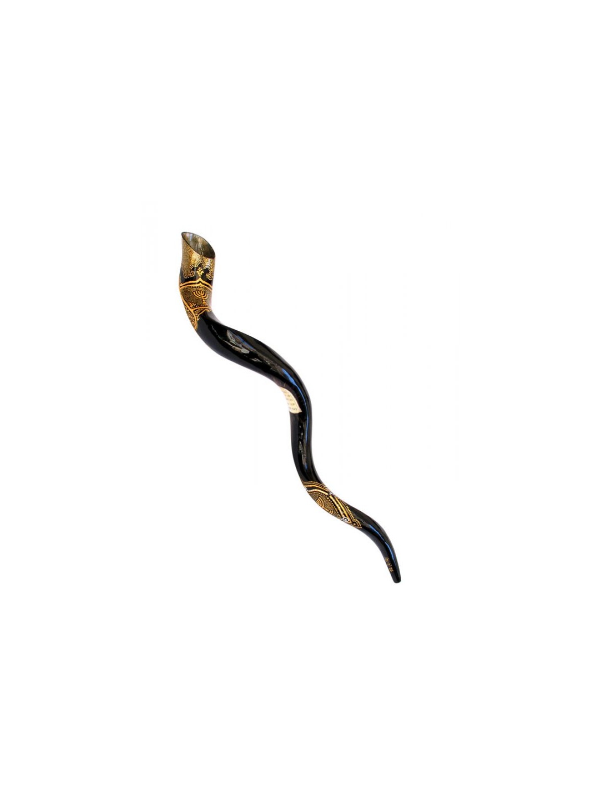 Collectors Hand Painted Yemenite Shofar Ten Com... | Decorated Shofars