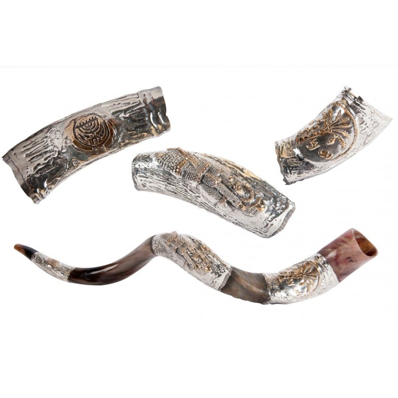 Date Palm Coin and Jerusalem Sterling Sil... | Sterling Silver Shofars