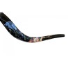Collectors Hand Painted Yemenite Shofar Noahs Ark | Decorated Shofars