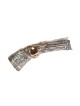 Decorative Yemenite Shofar with Sterling ... | Sterling Silver Shofars