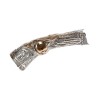 Decorative Yemenite Shofar with Sterling ... | Sterling Silver Shofars