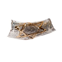 Star of David Leaf Design Sterling Silver... | Sterling Silver Shofars