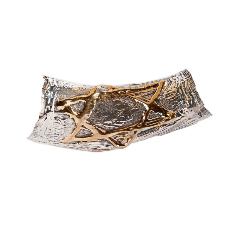 Star of David Leaf Design Sterling Silver... | Sterling Silver Shofars