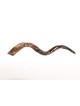 Hand Sculpted Yemenite Shofar Jerusalem | Decorated Shofars