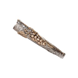 Two Tone Jerusalem Design Sterling Silver... | Sterling Silver Shofars