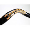 Hand Painted Yemenite Shofar with Star Menorah ... | Decorated Shofars