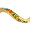 Collectors Hand Painted Yemenite Shofar Jerusalem | Decorated Shofars