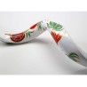 Hand Painted Yemenite Shofar with Pomegranates ... | Decorated Shofars