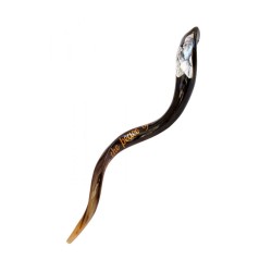 Collectors Hand Painted Yemenite Shofar Peace o... | Decorated Shofars