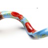 Hand Painted Yemenite Shofar with Lively Pomegr... | Decorated Shofars